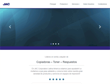 Tablet Screenshot of jaccorporation.com